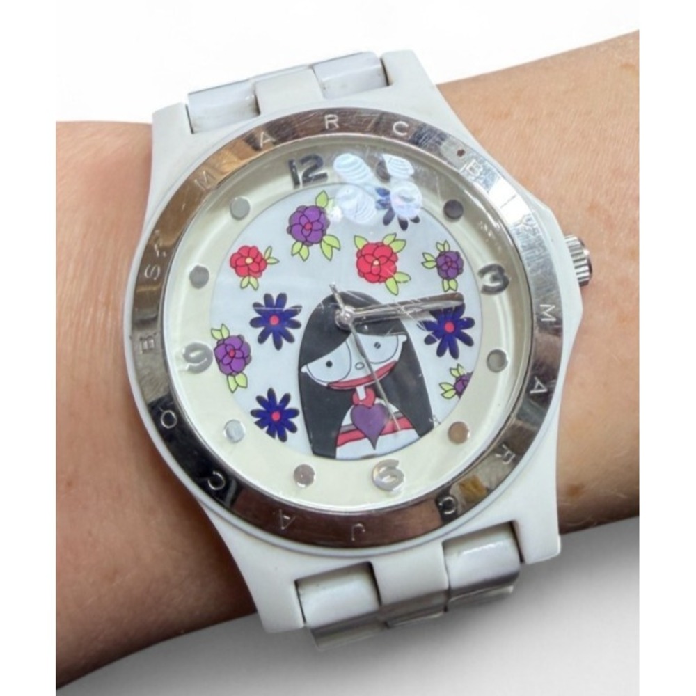 Marc Jacobs Miss Marc Watch XS White Quartz Y2K